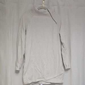 Athleta Light Gray Tunic Top